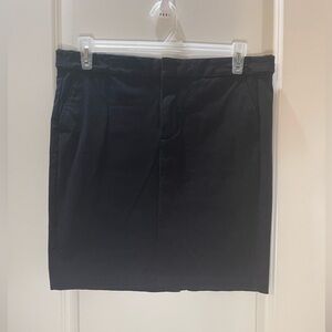 GAP Navy Blue Skirt With Pockets & Adjustable Waistband Size 12